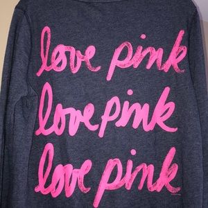 VS Pink pullover ~ Large